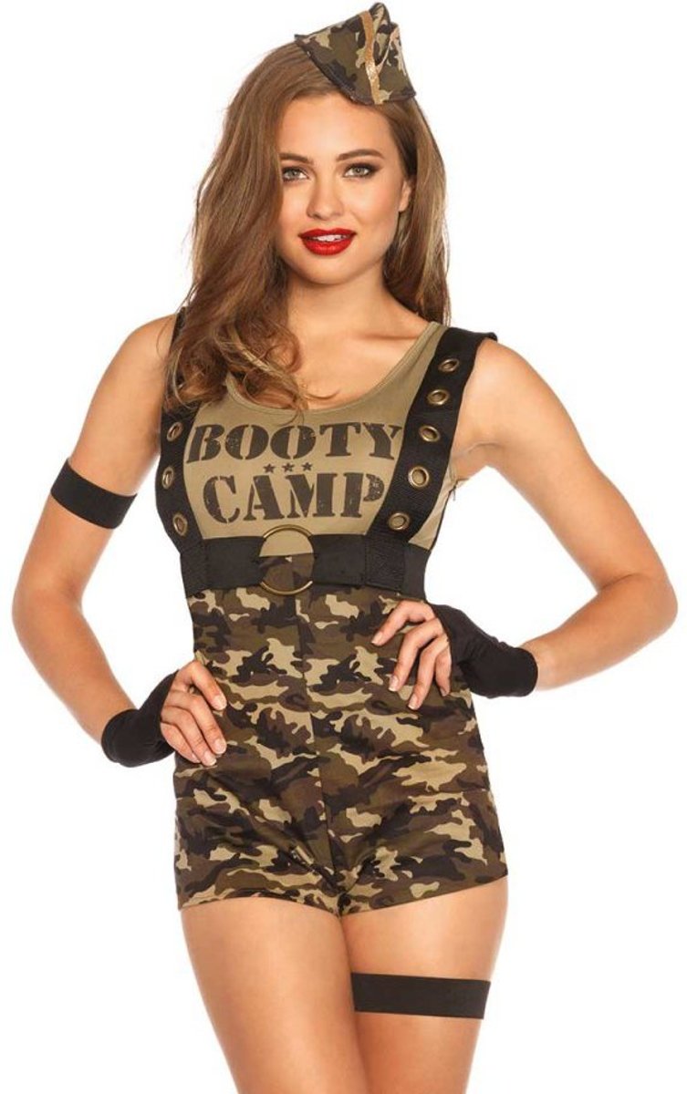 Booty Camp Cutie Legerpakje Dames| Leg Avenue | maat M